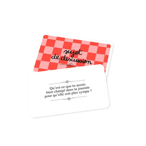Kit de discussions 'À table !!!' | MINUS ÉDITIONS