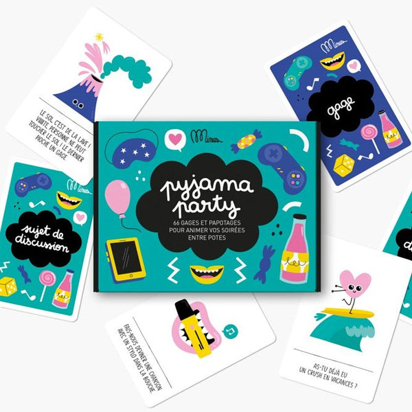 Kit de discussions 'Pyjama party' | MINUS ÉDITIONS
