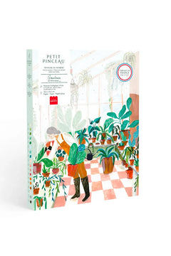 Kit de peinture au numéro 'Greenhouse' par Laura Page | LA PETITE EPICERIE