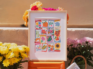 Kit de peinture au numéro 'Seed Packets' par Lisa Barlow Illustrates | LA PETITE EPICERIE