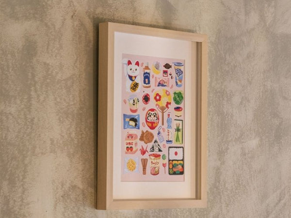 Kit peinture au numéro Petit Pinceau 'Week-end à Tokyo' | LA PETITE ÉPICERIE