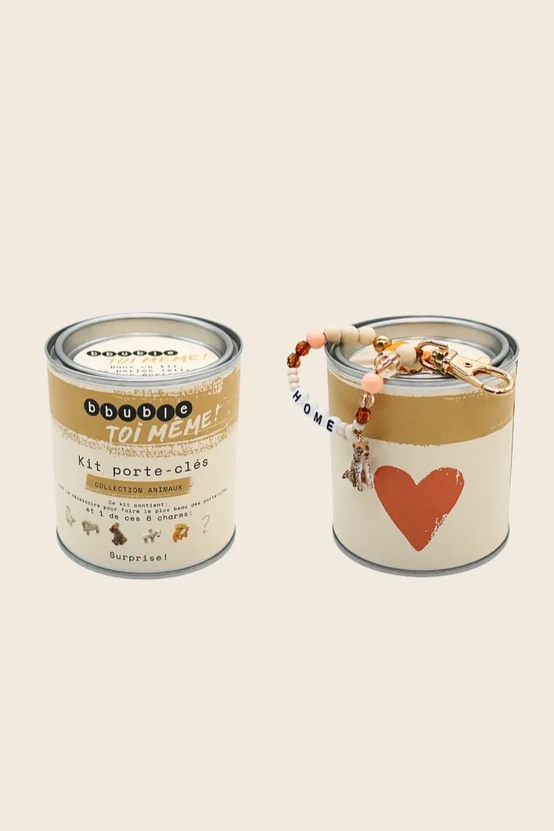 Kit porte-clés Animaux 'Home' | BBUBLE