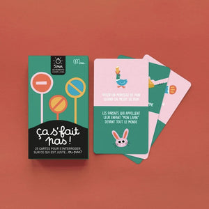 Kit de questions 'Ca s'fait pas !' | MINUS ÉDITIONS