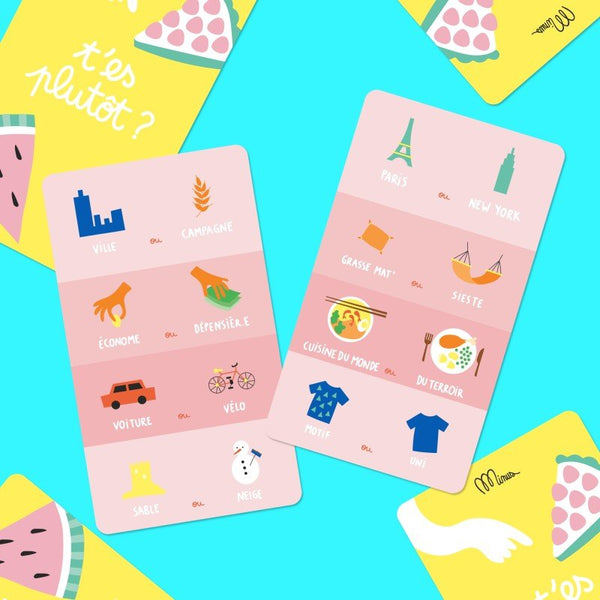 Kit de questions 'Chacun ses goûts !' | MINUS ÉDITIONS