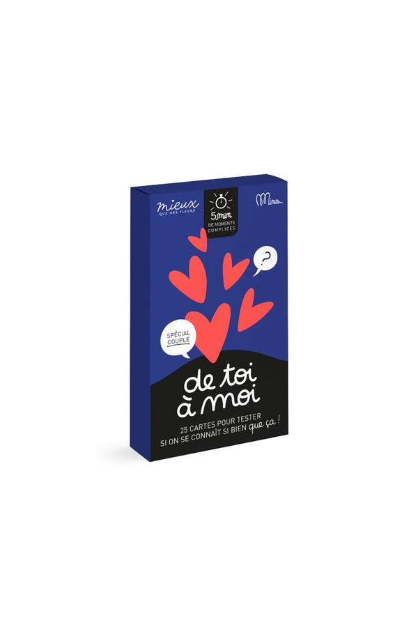 Kit de questions 'De toi à moi' | MINUS ÉDITIONS