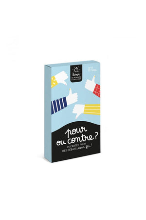 Kit de questions 'Pour ou contre ?' | MINUS ÉDITIONS
