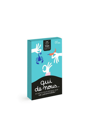 Kit de questions 'Qui de nous...' | MINUS ÉDITIONS