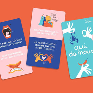Kit de questions 'Qui de nous...' | MINUS ÉDITIONS