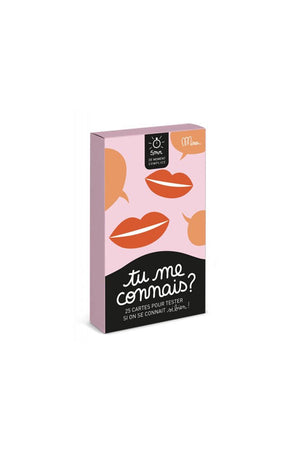 Kit de questions 'Tu me connais ?' | MINUS ÉDITIONS
