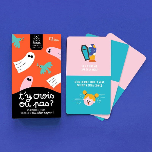 Kit de questions 'T'y crois ou pas ?' | MINUS ÉDITIONS
