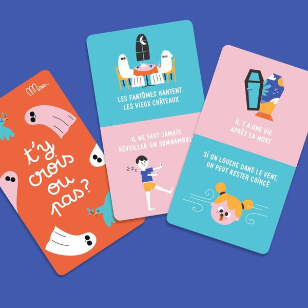 Kit de questions 'T'y crois ou pas ?' | MINUS ÉDITIONS