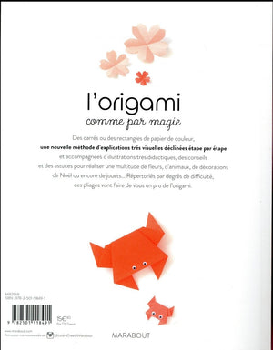 Livre 'L'origami comme par magie' Tome 1 - Adeline Klam | MARABOUT
