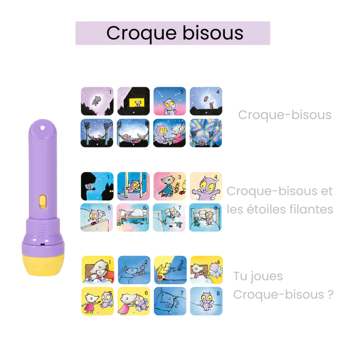Lampe à histoires 'Croque-Bisous' | MOULIN ROTY