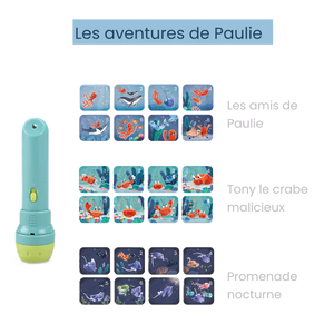 Lampe à histoires 'Les aventures de Paulie' | MOULIN ROTY