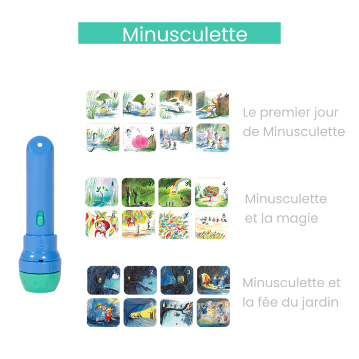 Lampe à histoires 'Minusculette' | MOULIN ROTY