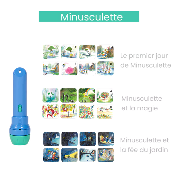 Lampe à histoires 'Minusculette' | MOULIN ROTY