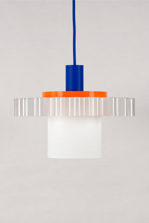 Lampe 'Gigi' n°1 Câble Bleu | WARREN & LAETITIA