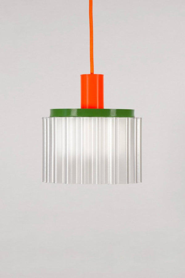 Lampe 'Gigi' n°2 Câble Orange | WARREN & LAETITIA