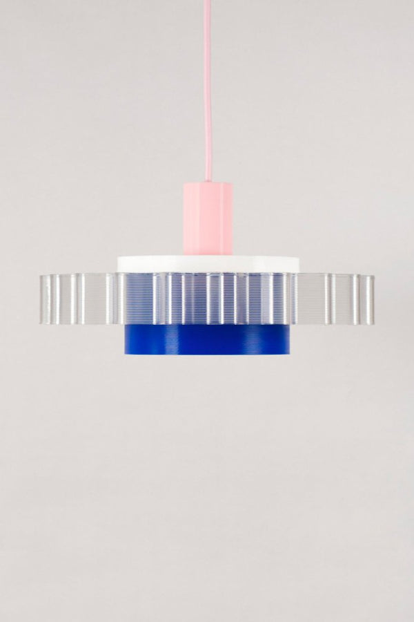 Lampe 'Gigi' n°3 Câble Rose | WARREN & LAETITIA