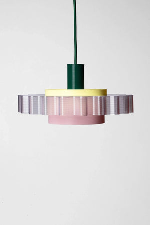 Lampe 'Gigi' n°3 Câble Vert forêt | WARREN & LAETITIA