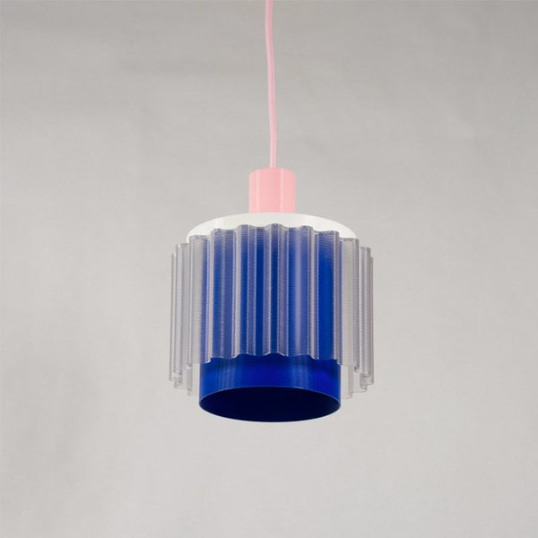 Lampe 'Gigi' n°4 Câble Rose | WARREN & LAETITIA
