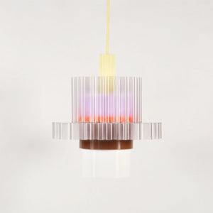 Lampe 'Gigi' n°5 Câble Jaune Pastel | WARREN & LAETITIA