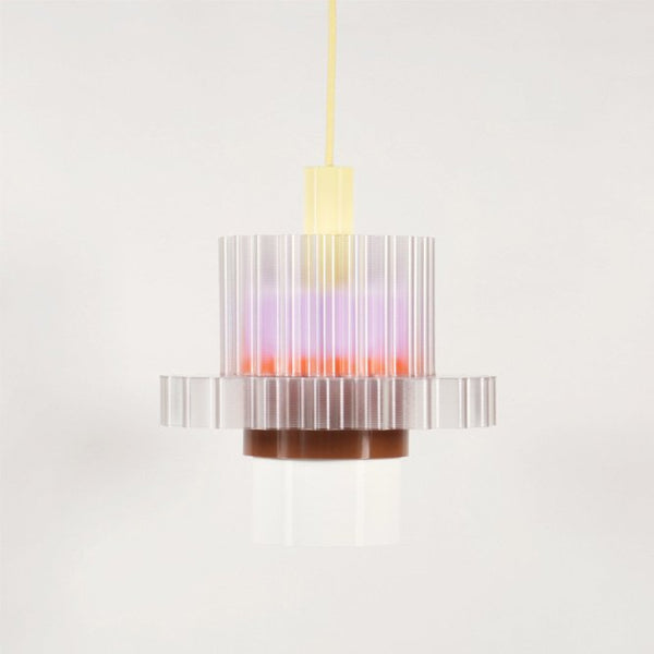 Lampe 'Gigi' n°5 Câble Jaune Pastel | WARREN & LAETITIA