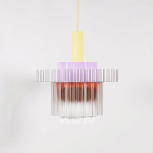 Lampe 'Gigi' n°5 Câble Jaune Pastel | WARREN & LAETITIA