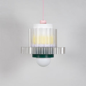 Lampe 'Gigi' n°5 Câble Rose | WARREN & LAETITIA