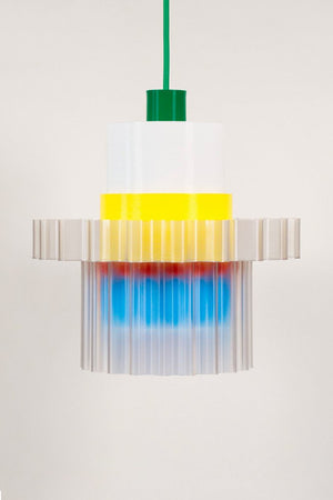 Lampe 'Gigi' n°5 Câble Vert | WARREN & LAETITIA