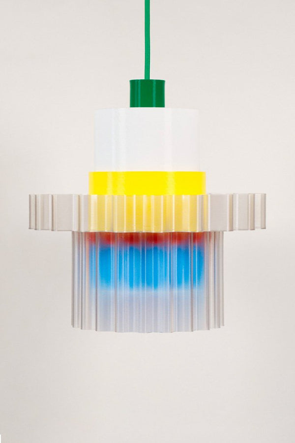 Lampe 'Gigi' n°5 Câble Vert | WARREN & LAETITIA