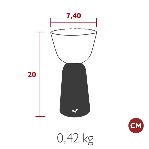 Lampe 'SWIING' Gris argile | FERMOB