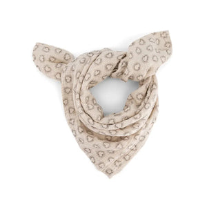 Lange 'Bianca' Dotted heart Greige | ROSE IN APRIL