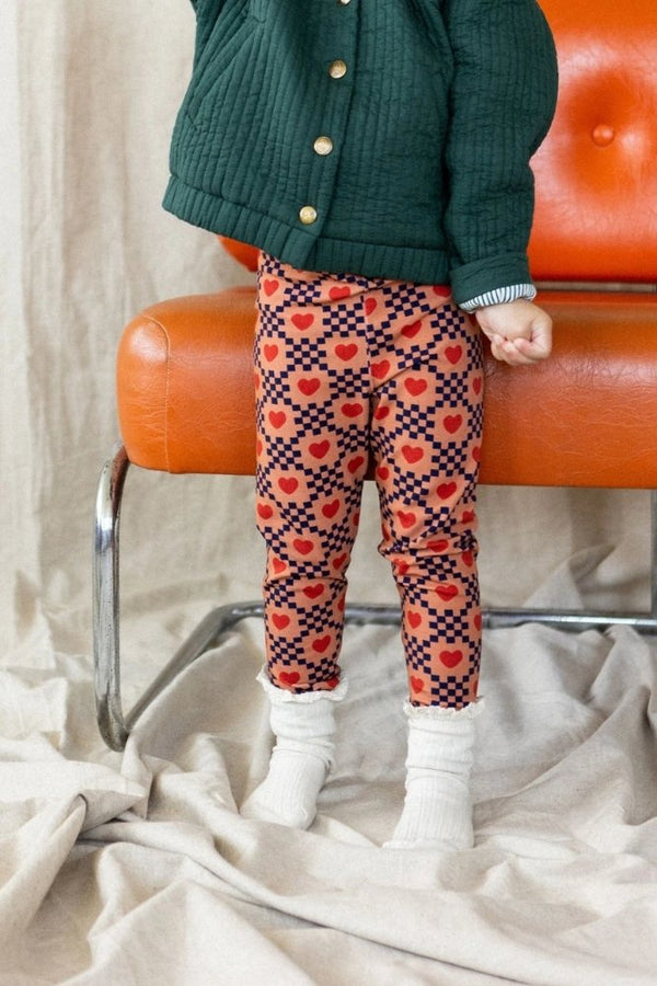 Legging enfant 'Jayane' Amor Rust | APACHES COLLECTIONS