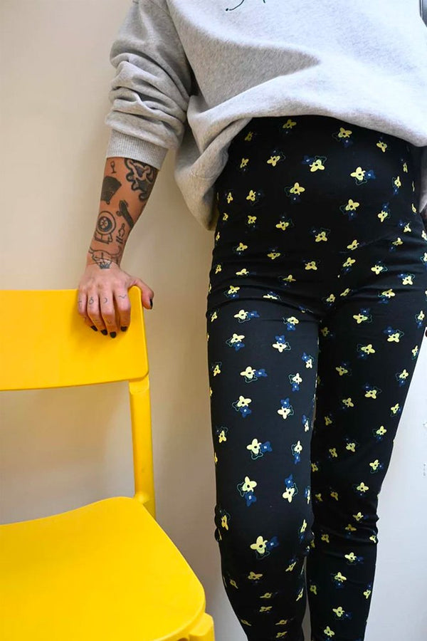 Legging de grossesse 'Flowers' | TAJINEBANANE