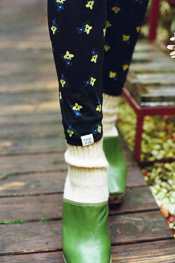 Legging de grossesse 'Flowers' | TAJINEBANANE