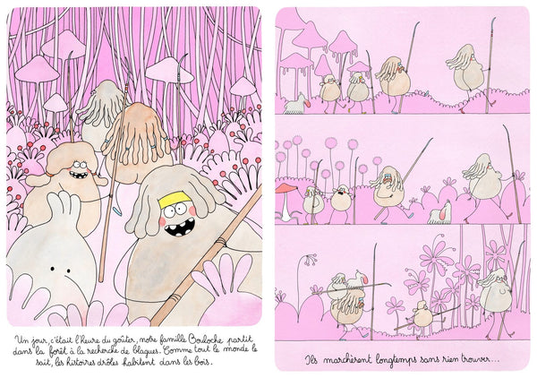 Livre 'Ça mousse au village des boulettes de pieds' | LES FOURMIS ROUGES