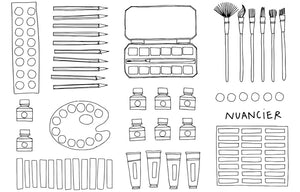 Livre carnet de coloriage 'New-York' - Zoé De Las Cases | HACHETTE