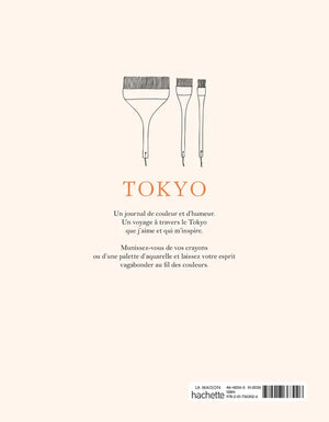 Livre carnet de coloriage 'Tokyo' - Zoé De Las Cases | HACHETTE