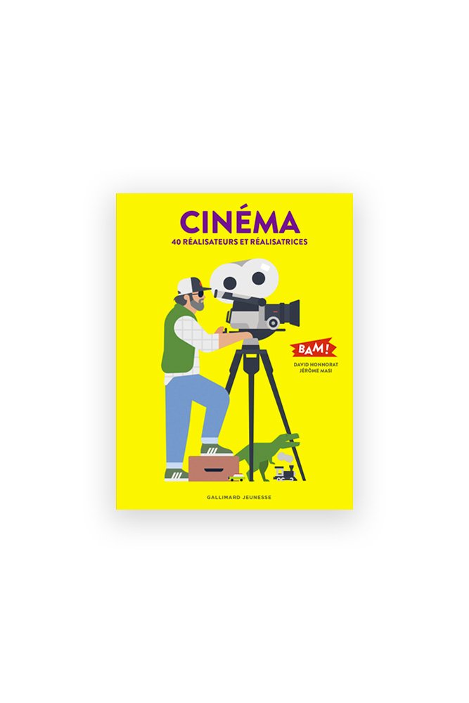 Livre 'Cinéma' BAM! | GALLIMARD