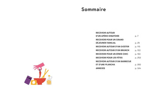 Livre 'Recettes pour recevoir' | HACHETTE