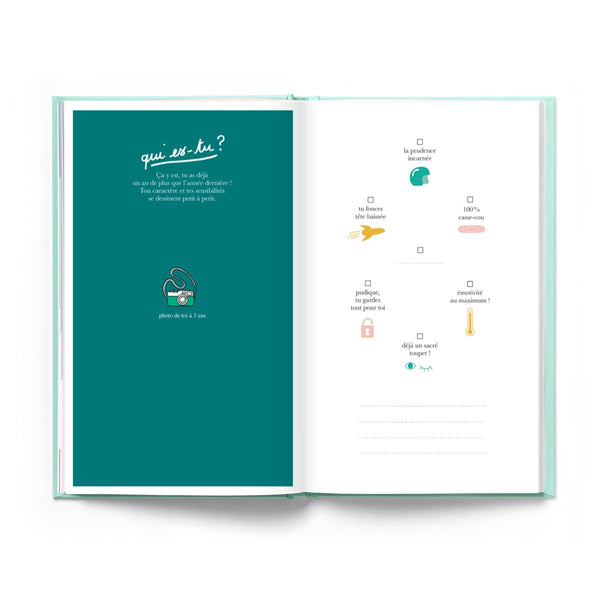 Livre à remplir 'Ton enfance' | MINUS ÉDITIONS