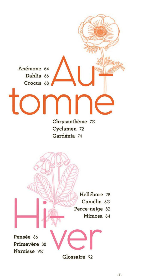Livre 'Fleurs de saison' | GALLIMARD