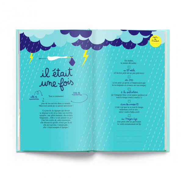 Livre à remplir 'Happy birthday to you !' | MINUS ÉDITIONS