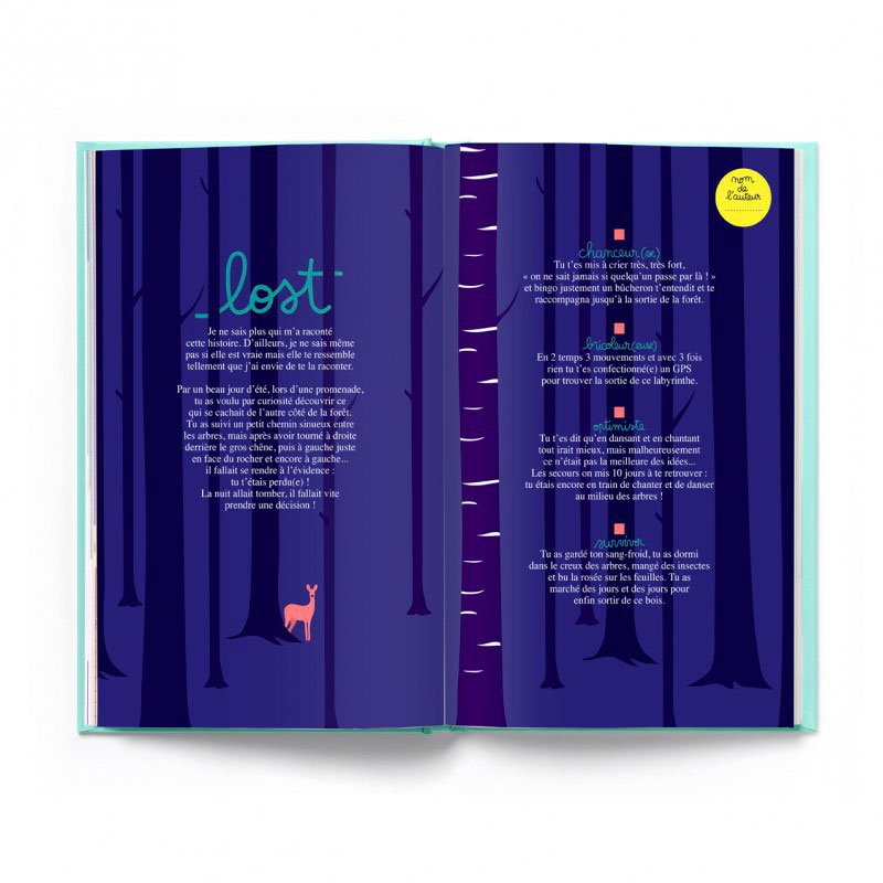 Livre à remplir 'Happy birthday to you !' | MINUS ÉDITIONS