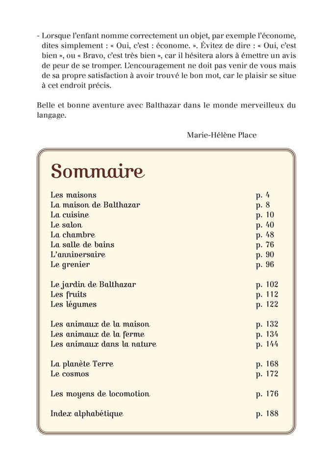 Livre 'L'imagier Montessori de Balthazar' | HACHETTE