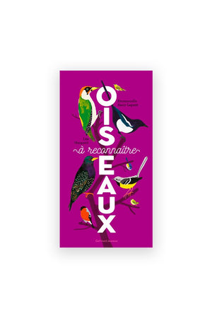 Livre 'Oiseaux à reconnaître' | GALLIMARD