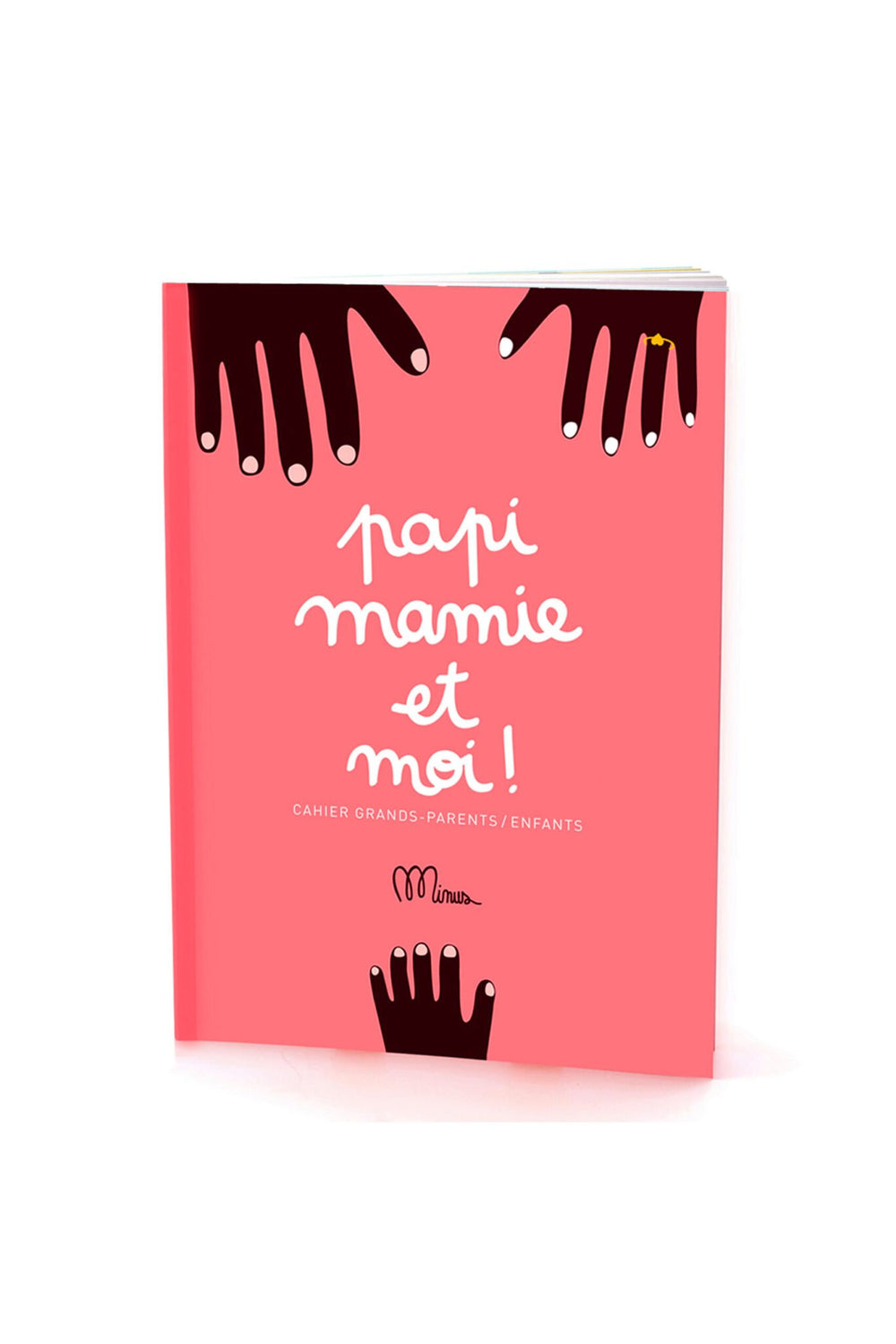 Livre à remplir 'Papi, Mamie et moi !' | MINUS ÉDITIONS