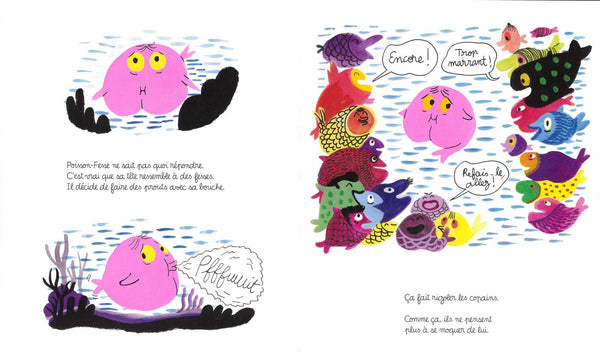 Livre 'Poisson-fesse' | LES FOURMIS ROUGES