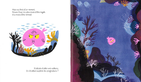 Livre 'Poisson-fesse' | LES FOURMIS ROUGES
